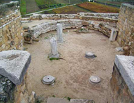 The ancient ruins of Canne della Battaglia